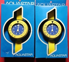 2× Aquastar Dekompressions-Timer „Oil Tube“ – Neu & unbenutzt – U.S. Navy Table 