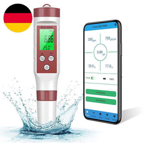 Messgerät bluetooth in 1 - ph-messgerät,