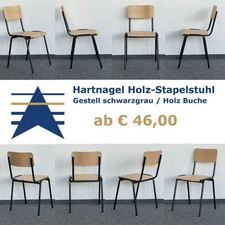 Hartnagel Holz-Stapelstuhl
