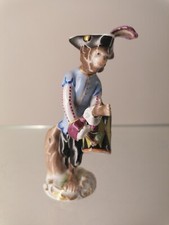 Älteste Volkstedt Affenkapelle Trommler Trommel 1. Wahl Höhe ca. 11,5cm