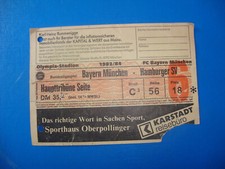 83/84 Ticket FC Bayern