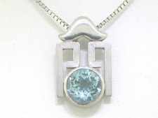 Aquamarin Anhänger 585