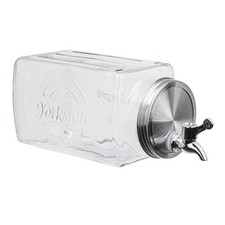 Glas Getränkespender mit