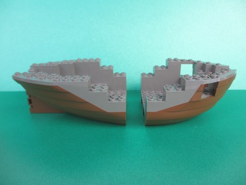 Lego piraten boot schiff rumpf - schiff,