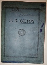 J.R. Geigy Farbkarte auf