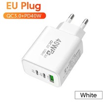 3-fach Schnellladegerät 40W