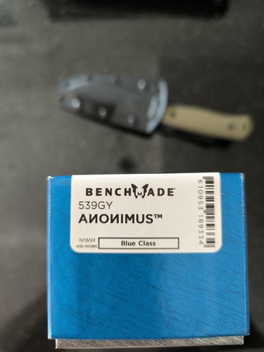Benchmade 539gy anonimus - benchmade,
