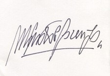 LORENZO MINOTTI - Autogramm