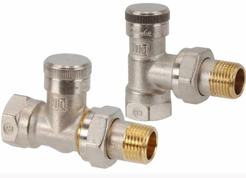 Danfoss rlv eck durchgang - danfoss, 1/2"