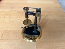 Wilesco Standbohrmaschine M51/6 Messing/Schwarz, sehr selten, TOP Sammlerzustand