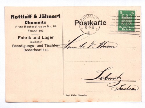 Postkarte rottluff und - postkarte,