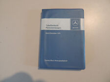 Mercedes-Benz 200 250 280 350 450 600 D C S SEL SL SLC Daten Werkstatthandbuch