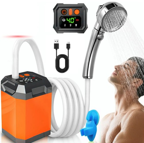 Campingdusche mit pumpe - campingdusche,