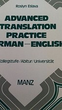 Advanced Translation Practice; German - English. Koll... | Book | condition good