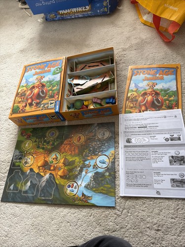 Steinzeit junior brettspiel - steinzeit,