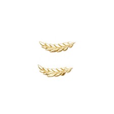 Wachsmotive Ähren goldfarben