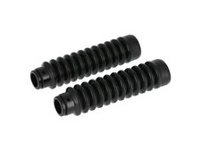 Set: 2x Faltenbalg für Telegabel in Schwarz - für Simson S51, S53, S70, SR50, SR
