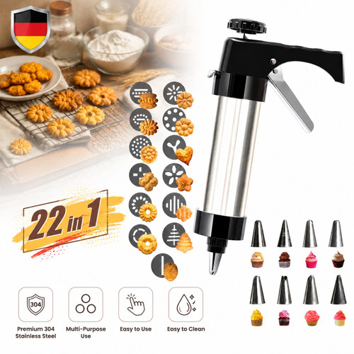 Edelstahl gebäckpresse - edelstahl,