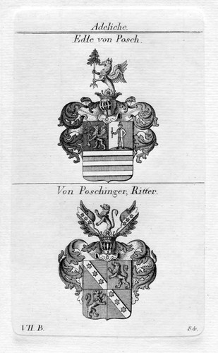 Posch poschinger wappen coat - posch,