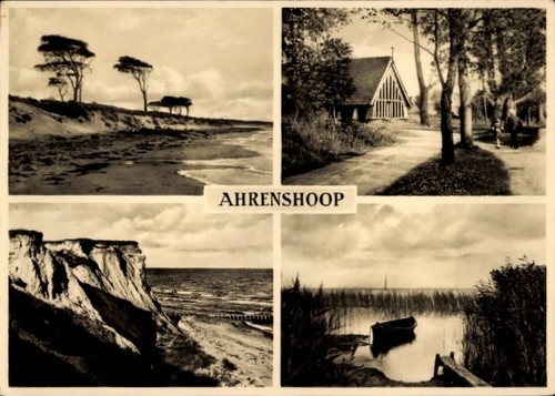 Ostseebad ahrenshoop - ak,