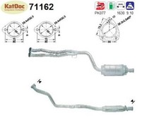 ✅ Katalysator für Mercedes C-Klasse C 180 (W202), 1.8, 89/90kW, Euro 2