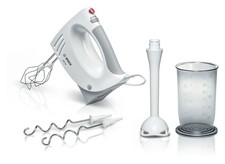 Bosch MFQ3540 Handmixer 450 W 5 Stufen  Grau, Weiß