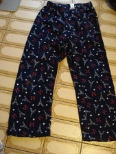 Love to Lounge Hose Damen warme Haushose Gr. 36/38 Eifelturm