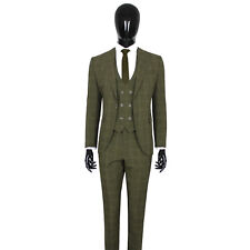 Slim Fit Herrenanzug mit Weste