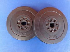 2 x 2,5  kg Hantelscheiben