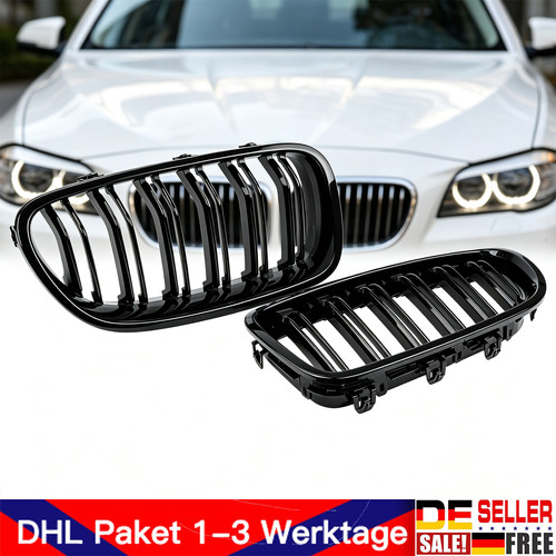 Nieren frontgrill schwarz - 2x,