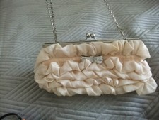 Damen Elegant  Abendtasche Party Bankett  Tasche Frauen Handtasche,Creme