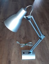 Gelenkarmleuchte silber Metall