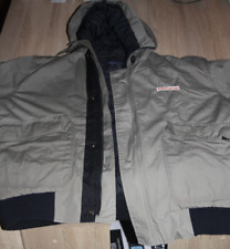Jacke, FISHBONE, M, grau, Winter (sehr warm), knöpfbarer Fellkragen
