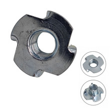 Profi Einschlagmuttern DIN 6930 | M4 M5 M6 M8 M10 | Stahl Verzinkt (VZ)