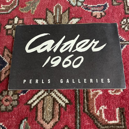 Alexander calder 1960 katalog - alexander,