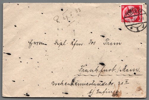 1933 brief trier - brief,