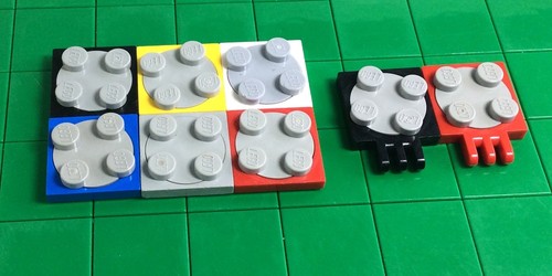 Lego platte 2x2 drehscheibe - lego,