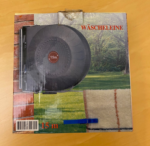 Wäscheleine mit rollsystem - wäscheleine,