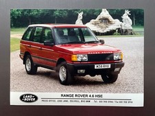 Original Range Rover 4.6 HSE