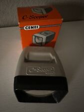 CENEI  C-Scoper Dia-Betrachter 5x5 Ovp funktioniert leuchtet Vintage
