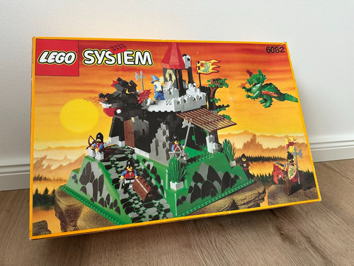 Lego 6082 drachenburg fire - lego,