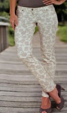 Damen Stretch Hose bedruckt