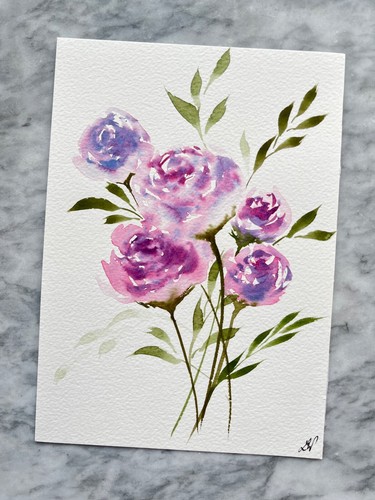 Rosen original handgemaltes - |,