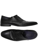 Borelli Halbschuh Herren Slipper feste Schuhe Gr. EU 40 Leder Schwarz #7o4pr7d