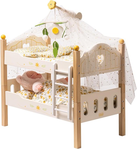 Puppenbett holz etagenbett - puppenbett,