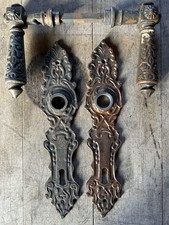 Orientalischer Türgriff Antik Türklinke Haustür Gründerzeit Türdrücker Vintage