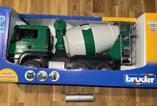BRUDER 03710 MAN TGS Betonmisch LKW Betonmischer Lastwagen Baufahrzeug Baustelle