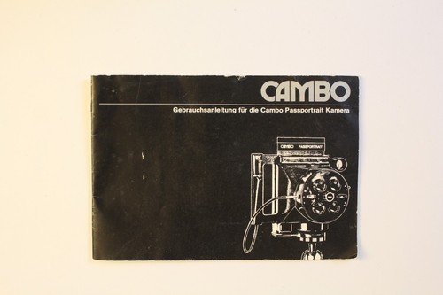 Cambo passportrait kamera - cambo,