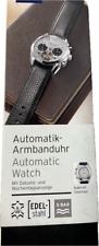 Automatikuhr Armbanduhr mit Glasboden Datum - und Wochentaganzeige