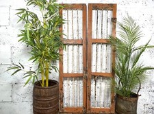 Altes Paar Vintage Altholz